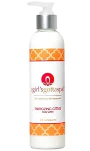 A Girl's Gotta Spa! Shea Butter Body Lotion for Women with Dry Skin - Natural Moisturizing Body Cream | Non-Greasy | Vegan Ingredients | Cruelty-Free, 8 Ounces