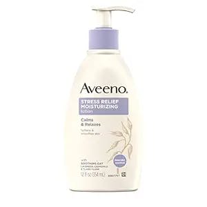 Unwind with Aveeno's Stress Relief Moisturizing Body Lotion - A Review