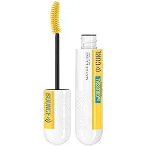 Maybelline Volum' Express Colossal Curl Bounce Waterproof Mascara Makeup with Memory-Curl Formula, Up to 24 Hour Wear, Very Black, 0.33 fl oz