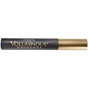 L'Oreal Voluminous Original Mascara, Blackest Black [310], 0.28 oz (Pack of 2)