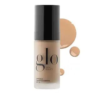 Glo Skin Beauty Luminous Liquid Foundation Mineral Makeup with SPF 18 (Alabaster) - Sheer to Medium Coverage - Smooth and Correct Imperfections