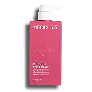 Get Your Skin Game On Point With Medix 5.5 Retinol Body Lotion!