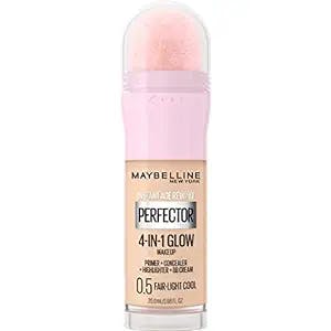Maybelline New York Instant Age Rewind® Instant Perfector 4-In-1 Glow Makeup - Primer, Concealer, Highlighter and BB Cream in 1 Fair/Light Cool 0.68 fl oz