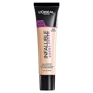 L'Oreal Paris Infallible Total Cover Foundation, Creamy Natural, 1 fl; oz.