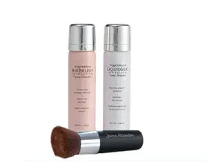 MagicMinerals AirBrush Foundation Set by Jerome Alexander (WARM MEDIUM) – A