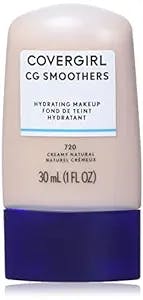 COVERGIRL Smoothers Hydrating Makeup Foundation, Creamy Natural (packaging may vary) , 1 Fl Oz (Pack of 1)