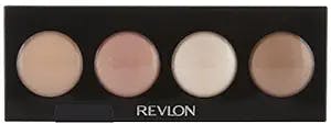 Crème Eyeshadow Palette by Revlon, Illuminance Eye Makeup with Crease- Resistant Ingredients, Creamy Pigmented in Blendable Matte & Shimmer Finishes, 730 Skin Lights, 0.12 Oz