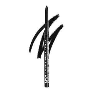 The NYX PROFESSIONAL MAKEUP Mechanical Eyeliner Pencil is the blackest of b
