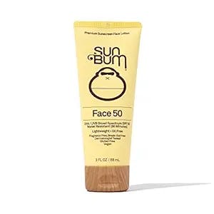 Protect your skin with Sun Bum Original SPF 50 Sunscreen Face Lotion: The H