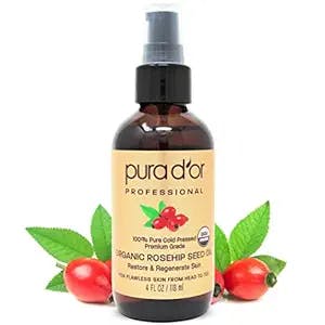 PURA D'OR Organic Rosehip Seed Oil: The Fountain of Youth for Your Skin