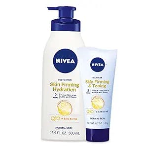 Firm Up Your Skin Game with NIVEA Skin Firming Body Lotion Variety Pack!