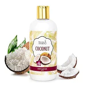 Scented Body Lotion For Women, Deep Moisturizing Hand Cream, Firming Body Butter For Dry Skin, Womens Luxury Stocking Stuffers And Fragrance Gifts That Smell Good, 10oz (Coconut)