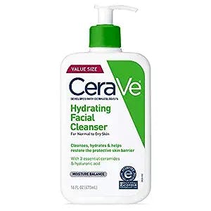 CeraVe Hydrating Facial Cleanser | Moisturizing Your Way to Flawless Skin