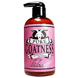 "Get Your Old Lady Glow On with Pure Goatness Premium Goat Milk Lotion!" 