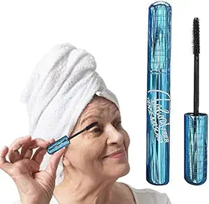 Mascara for Seniors With Thinning Lashes,Mascara for Mature Older Women with Sensitive Eyes Short Lashes Thinning Eyelashes, Waterproof Mascara for Seniors with Thinning Lashes (1pc)
