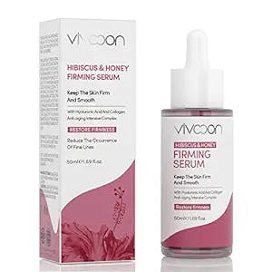 Hibiscus Honey Firming Serum Hyaluronic Acid Serum For Face Fine Lines and Wrinkles, With Hyaluronic Acid Collagen Anti-Aging Complex for Skin Tightening and Repair Skin, Offers Long-term Hydration 50ML