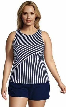 Slay the Beach with Lands' End's Modest Tankini Top Swimsuit: A Review by G
