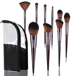 Makeup Brush Set 9Pcs: The Perfect Kit for Flawless Makeup for Mature Women