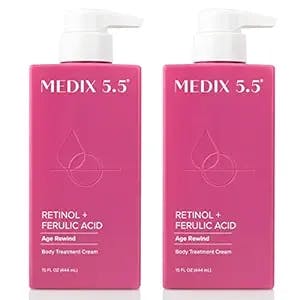 Get Rid of Crepey Skin with Medix 5.5 Retinol Body Lotion: A Review