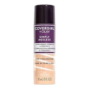 Aging Gracefully with COVERGIRL+OLAY Simply Ageless 3-in-1 Liquid Foundatio