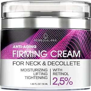 Neck Firming Cream, Anti Aging Facial Moisturizer with Retinol Collagen and Hyaluronic Acid, Day Night Anti Wrinkle Face Cream for Women and Men, Double Chin Reducer, Skin Tightening Lifting Hydrating