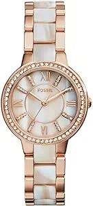 A Sparkling Timepiece for Any Occasion: Fossil Women's Virginia Stainless S