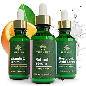 Get Your Glow On: A Review of Tree of Life Vitamin C Serum, Retinol Serum a