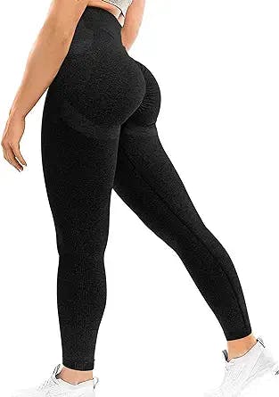 YEOREO Scrunch Butt Lift Leggings for Women Workout Yoga Pants Ruched Booty High Waist Seamless Leggings Compression Tights
