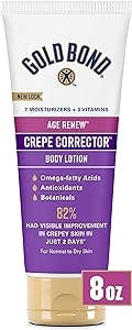 Gold Bond Ultimate Crepe Corrector 8 oz., Age Defense Smoothing Concentrate Skin Therapy Lotion