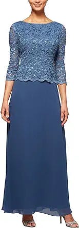 The Perfect Dress for Your Granddaughter's Wedding: Alex Evenings Women's O