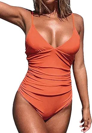 Get Ready to Slay the Beach with CUPSHE's Tummy-Control One Piece Swimsuit!