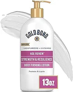 Gold Bond Strength & Resilience Lotion 13 oz. With Proteins & Lipids for Aging & Mature Skin