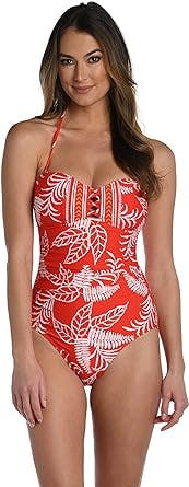 The La Blanca Women's Bandeau One Piece Swimsuit Review: Making Waves in St
