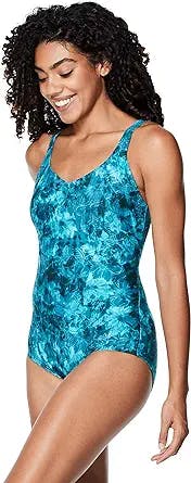 The Speedo Women's Swimsuit One Piece Sweetheart Moderate Cut - the perfect